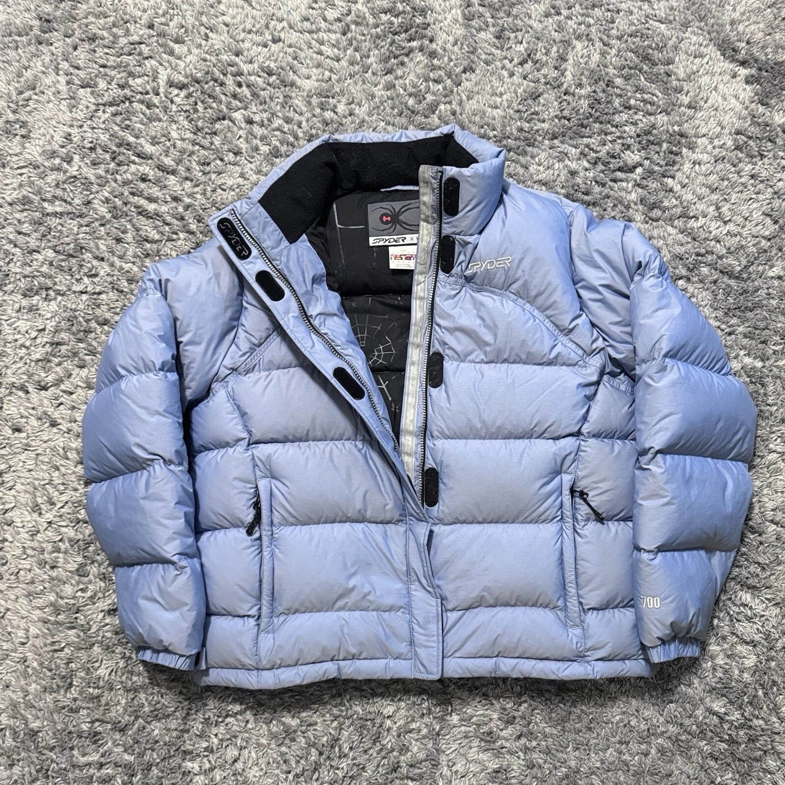 VETEMENTS Giacca sci Spyder donna taglia 12 snowboard neve outdoor escursionismo cappotto invernale zip