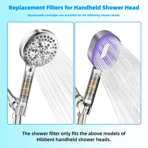 2 Pack Replacement Shower Filters 20 Stage Showerhead Filter for Hard Water - Picture 11 of 11