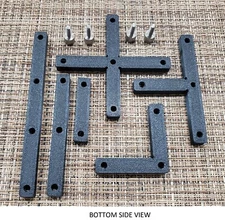 XTool F1 Ultra / F2 Ultra Laser Bracket Mount Set With 10mm Fasteners (Black)