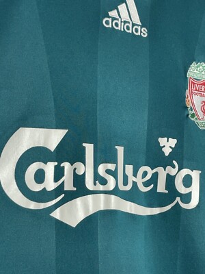 トップス 00s adidas LIVERPOOL football shirts y2k Liverpool FC Adidas 2008/09 Third Y2K Football Shirt Soccer