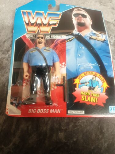 1992 Big Boss Man WWF - Hasbro - Series 3 - MOC - ...