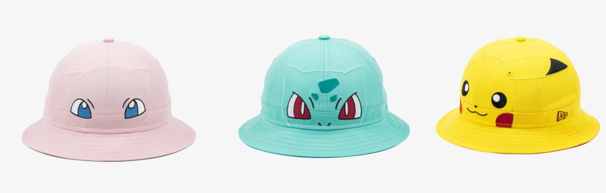 NEW ERA] Pokemon x New Era Kids explorer bucket hat for Boys