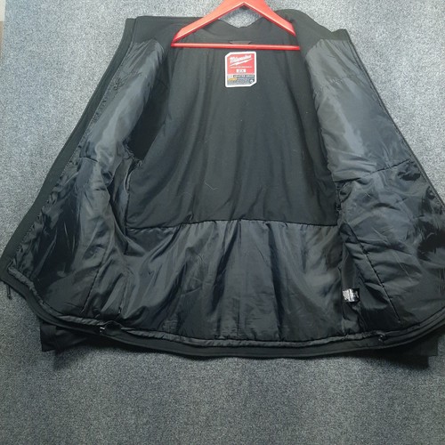 Milwaukee M12 Heated Jacket Mens 2XL Black Full Zip Toughshell No Battery - Picture 12 of 17