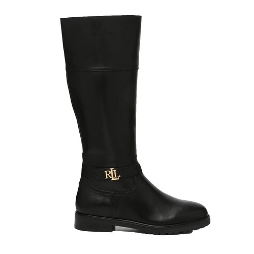 Lauren Ralph Lauren Women's Manchester Leather Buckled Dress Boots Black Size 5 | eBay Lauren Ralph Lauren Women's Manchester Leather Buckled Dress Boots Black Size 5 | eBay