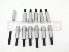 BB Chrysler & Mopar 383 400 413 440 426 Chrome Valve Cover Bolt Nuts Studs Bolts