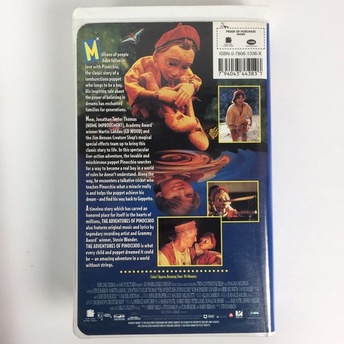 PINOCCHIO (Animated) And The Adventures of Pinocchio & Magic Action Card - Imagen 8 de 12