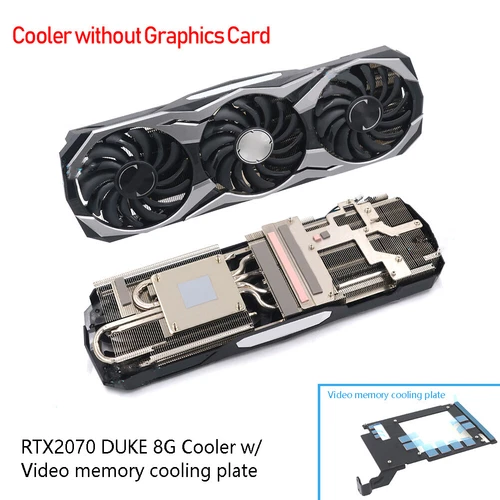 1pc For MSI RTX2070 2080 DUKE OC 8G 11G Graphics Video Card Cooler w/Cooling Fan