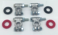 Military Battery Terminals 2 Sets Usa Made Preventative Terminal Washers