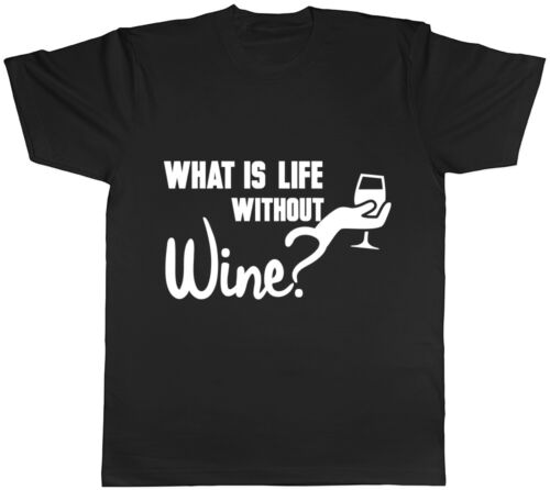 Czym jest życie bez wina? Koszulka męska damska unisex damska - Zdjęcie 1 z 8