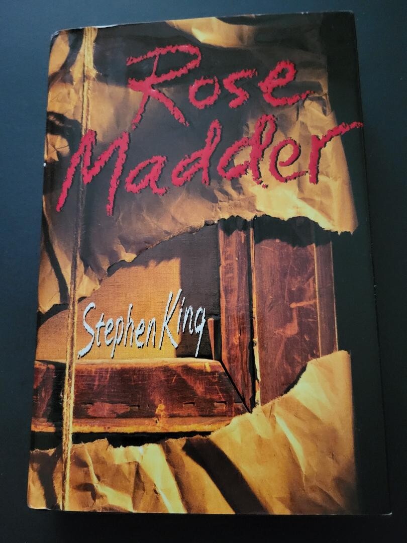 STEPHEN KING SIGNED ROSE MADDER FIRST EDITION W'PROOF W/JSA COA