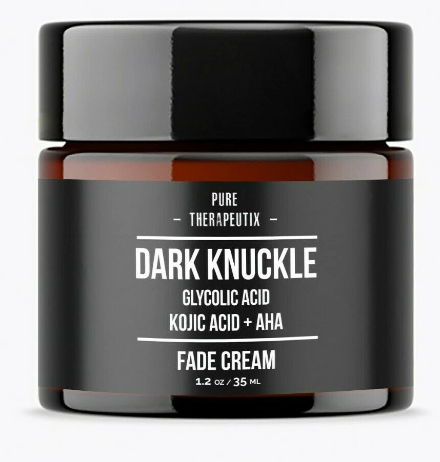 2Pk- Aceite blanqueador aclarador de ácido kójico blanqueador de nudillos oscuros AHA + crema Foto 4 de 4