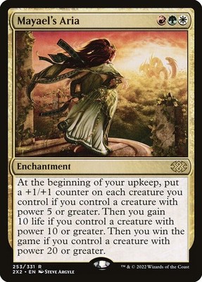MTG Mayael's Aria 2X2 Rare Normal #253