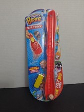 Mighty Beanz Flip Track-Teeter Totter Orange Includes Trick New