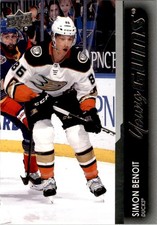 Simon Benoit 2021-22 Upper Deck Young Guns RC #228 Anaheim Ducks