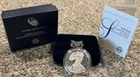 2020-S Proof $1 American Silver Eagle Box, OGP & COA 060915