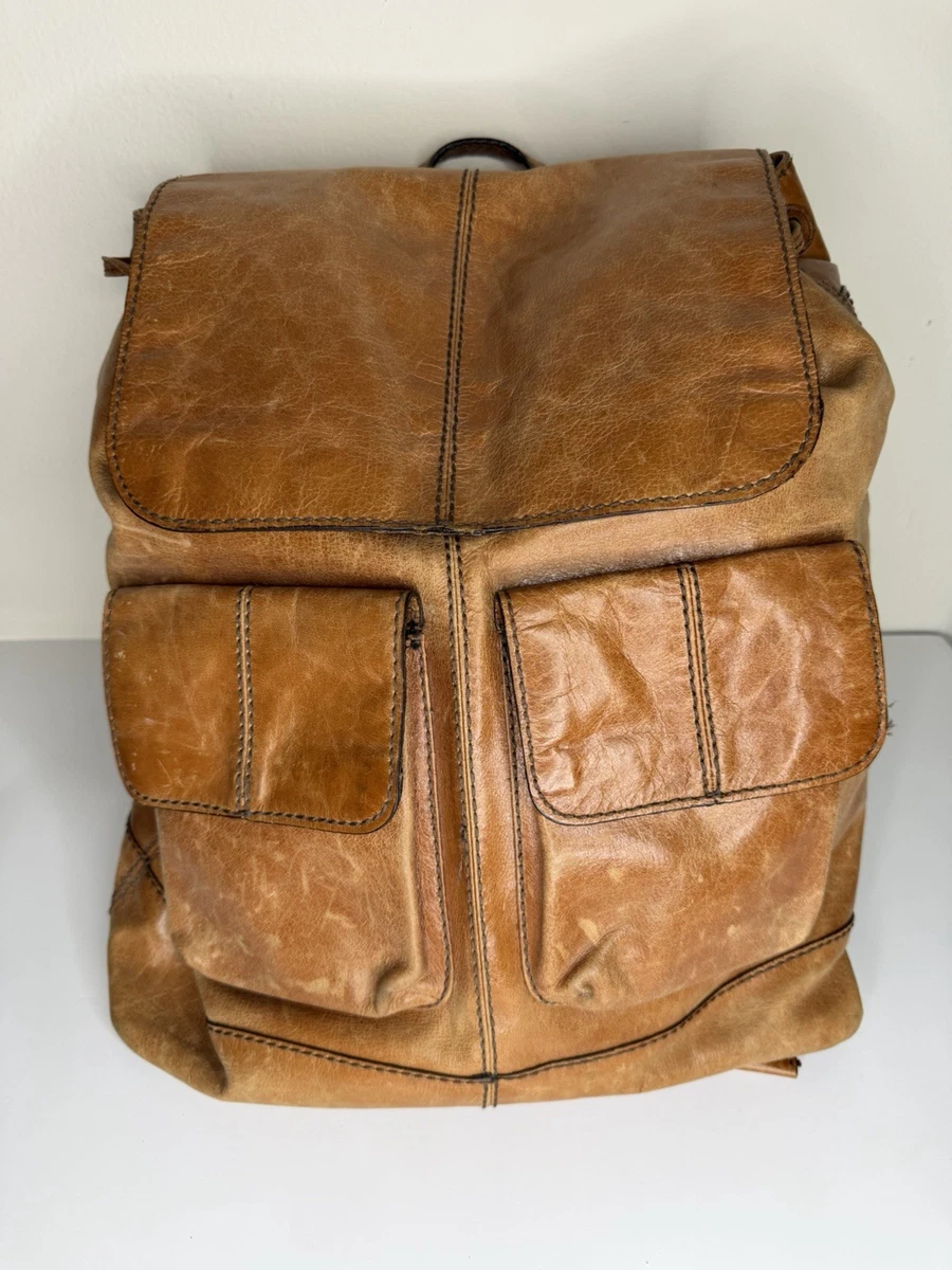 Fossil Backpack Brown Bags for Men for sale | eBay display picture 2