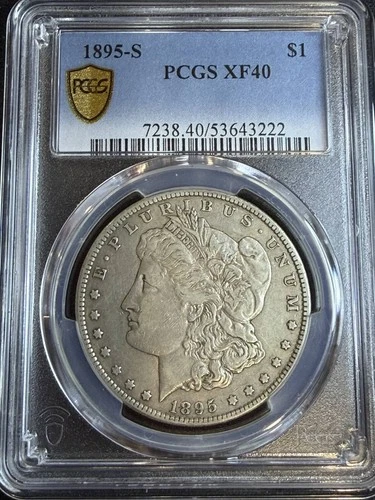 1895 S Morgan Silver Dollar PCGS XF-40