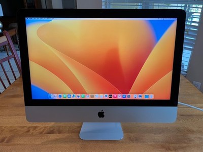 Apple iMac 21.5'' A1418 Retina 4K i7 3.6Ghz 8GB RAM 500GB SSD Radeon Pro 560 4GB