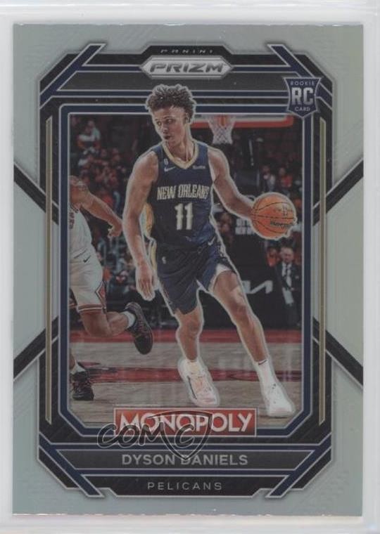 2022-23 Panini Prizm Monopoly Silver Prizm Dyson Daniels #57 Rookie RC 0t25