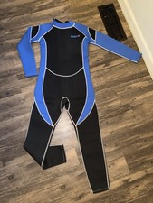 Hisea Youth Full Wetsuit Size 14 Black/Blue MPN T2201003