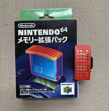 Nintendo 64 N64 Expansion Pak And Japanese Expansion Pak Box Only Tested Working