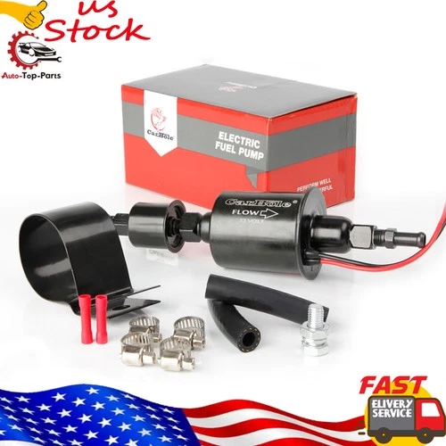 Advanced Universal Electric Fuel Pump Inline Low Pressure 5-9PSI Gas Diesel
