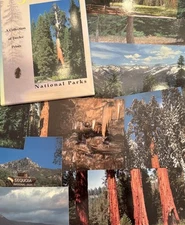 SEQUOIA & KINGS CANYON National Parks, CA POSTCARD BOOK 12 Prints In Folder