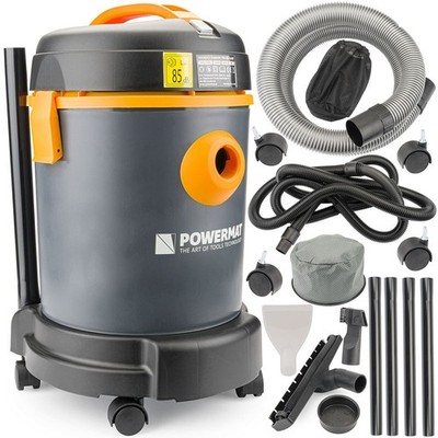 Poolsauger POWERMAT Teichsauger 25L Pool Reiniger 1600W Schlammsauger