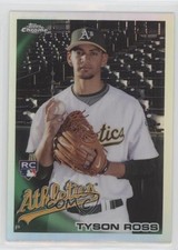 2010 Topps Chrome Refractor Tyson Ross #204 0o6v