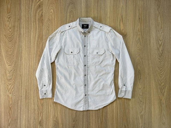 Men Dolce & Gabbana Shirt White Cotton 38 / M / 46 #3FBE