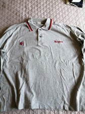 Maglietta T-shirt Polo Ultras Brigate Rossonere Milan Curva Sud Milano No...