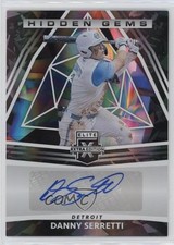 2022 Panini Elite Extra Edition Hidden Gems Black Danny Serretti Auto 0u66