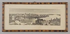 Photo Frame With Photo Panorama View Antique Schellack Frame a-9480072 38x17cm