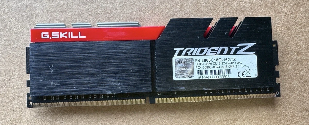 G. SKILL DDR4 SDRAM 4 GB Total Capacity Memory (RAM) for sale | eBay