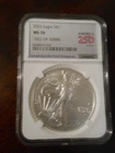 2026 Silver American Eagle MS 70 NGC 1,022 of 50,000