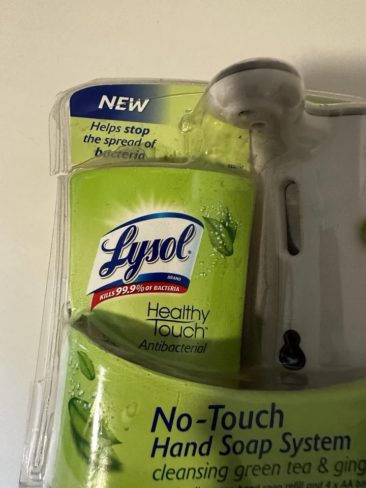 Lysol No Touch Hand Soap Dispenser System Green Tea & Ginger Scent - Image 2 of 4