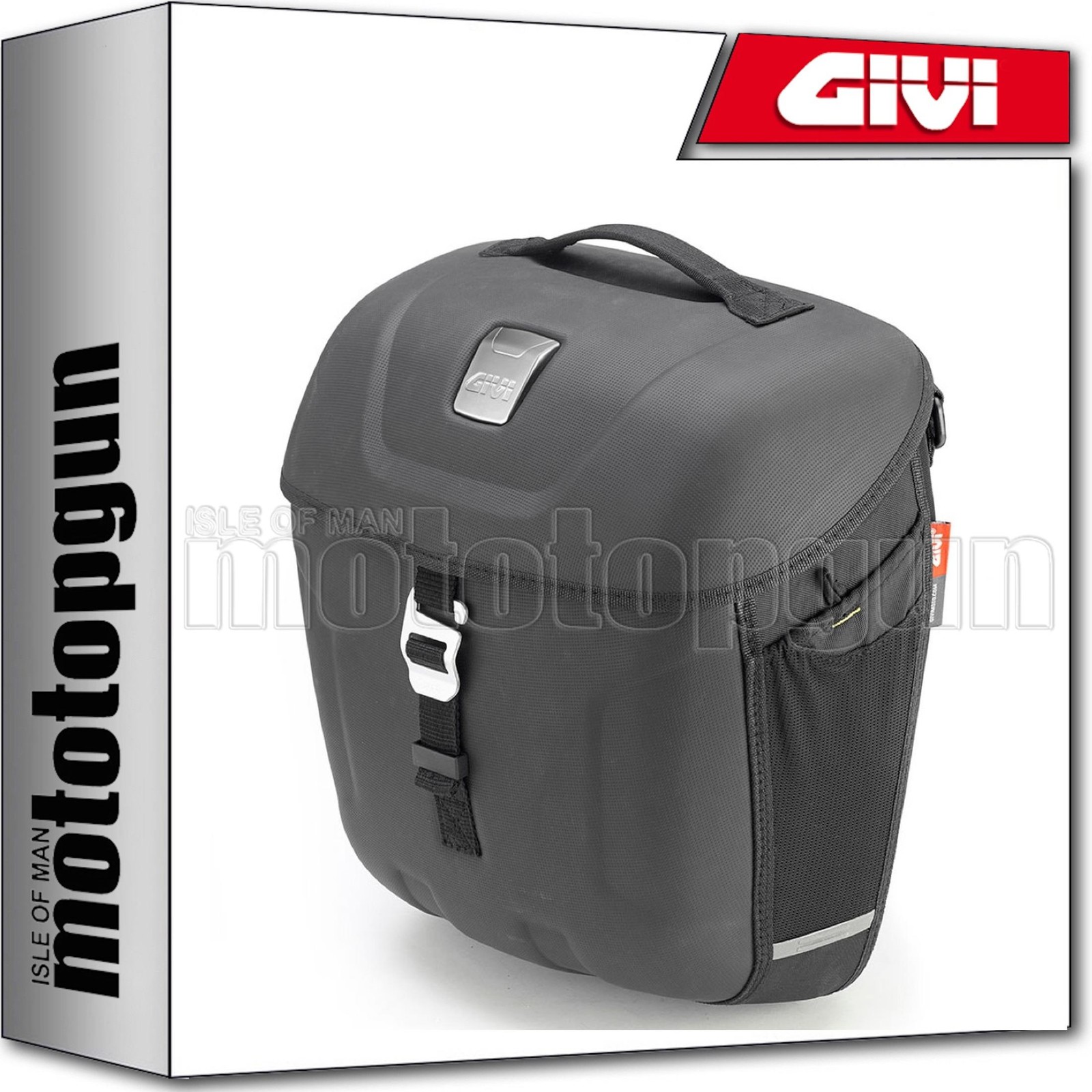 BORSA LATERALE MULTILOCK NERO 18 LT GIVI FANTIC CABALLERO SCRAMBLER 500 2021 21