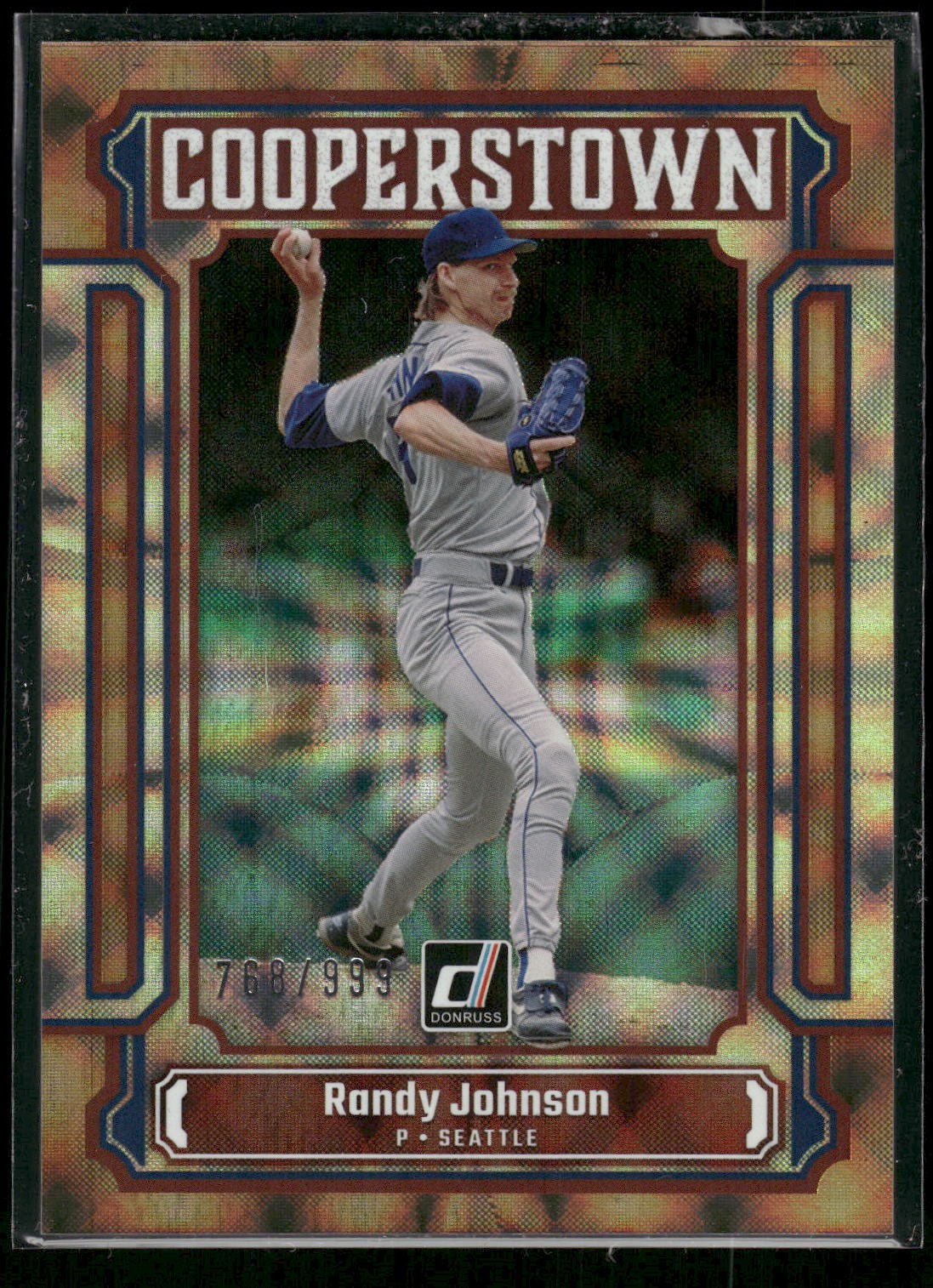 2023 Donruss #CT11 Randy Johnson #/999 Cooperstown