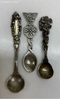 Three Small Sterling Silver Spoons 14 Grams