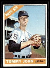1966 Topps Tommy John EX Set Break #486