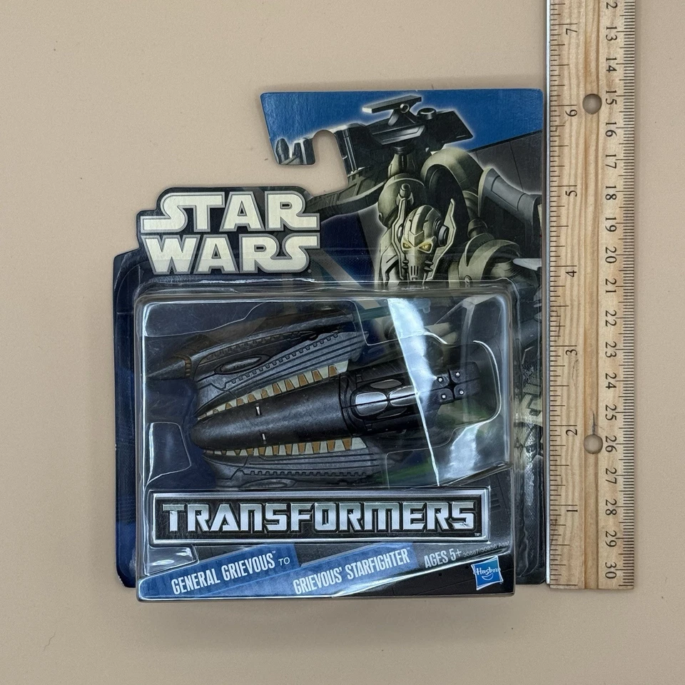 Star Wars Transformers General Grievous to Starfighter 2011 Hasbro Sealed - Image 2 of 4
