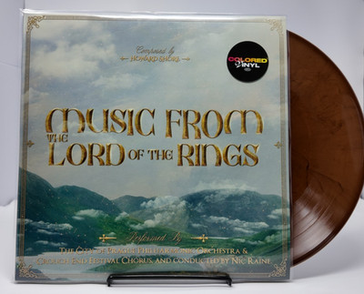 Music From Lord Of The Rings - Prague Philharmonic Orchestra 3LP Tri Brown Vinyl