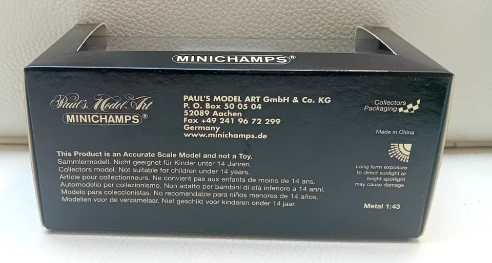 FIAT 500 1965 BIANCO WHITE MINICHAMPS 1/43 400121600 auto - Immagine 3 di 4