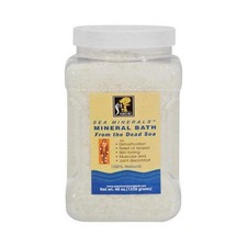 Sea Minerals, Mineral Bath Salt From The Dead Sea, 3 Lb