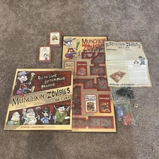 Munchkin Zombies Board Game Cards 2014 Deluxe Edition, Steve Jackson