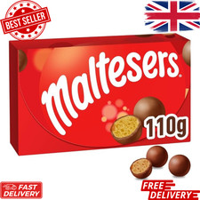 Maltesers Chocolate Gift Box, Milk Chocolate & Honeycomb, 110g, Ideal for Gift