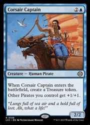 Corsair Captain 149 Commander: The Lost Caverns of Ixalan MTG Rare