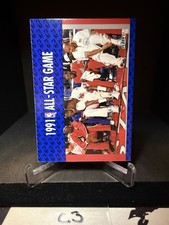 1991-92 Fleer - 1991 All-Star Game Michael Jordan, Charles Barkley   #233 C3