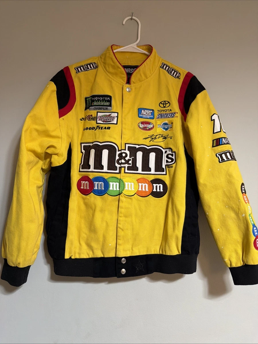 Kyle Busch Yellow NASCAR Jackets for sale | eBay