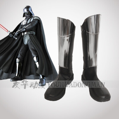Star Wars Darth Vader Jedi Boots Shoes Cosplay Costume Boots